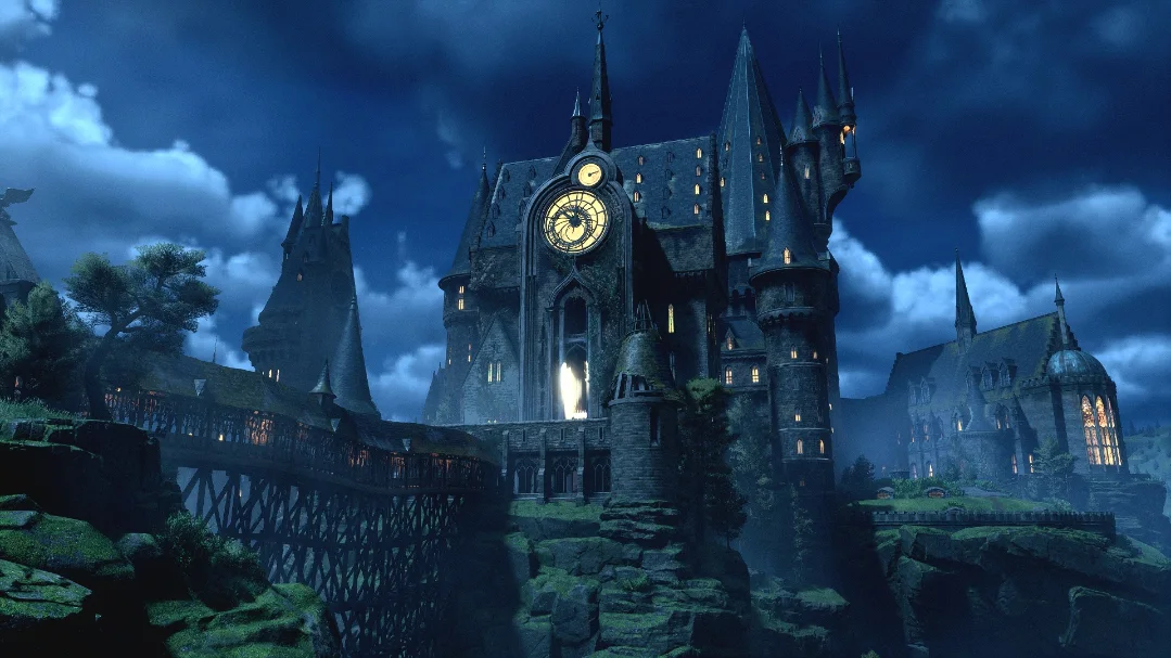 Hogwarts Legacy virtual photography by nerdgiupy